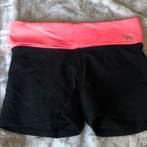 Pink Yoga shorts